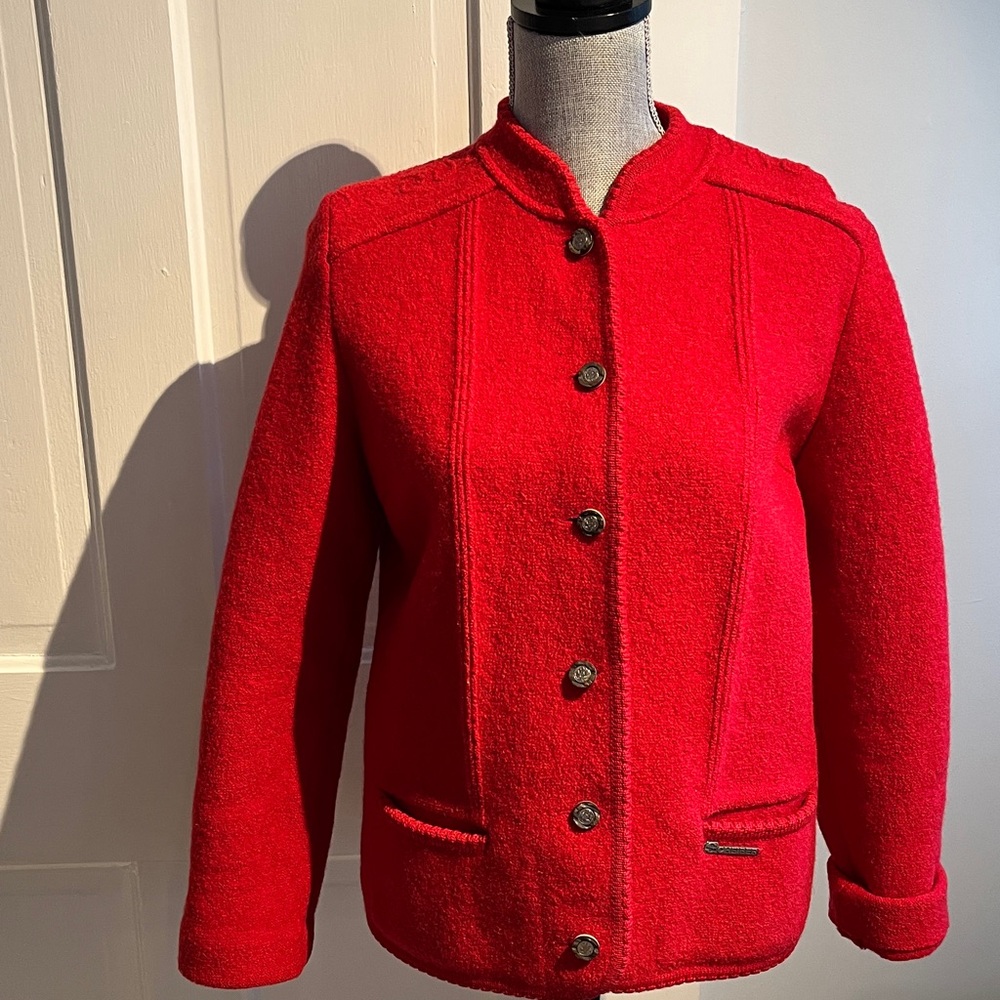 VINTAGE SIGI SCHEIBER WOOL JACKET